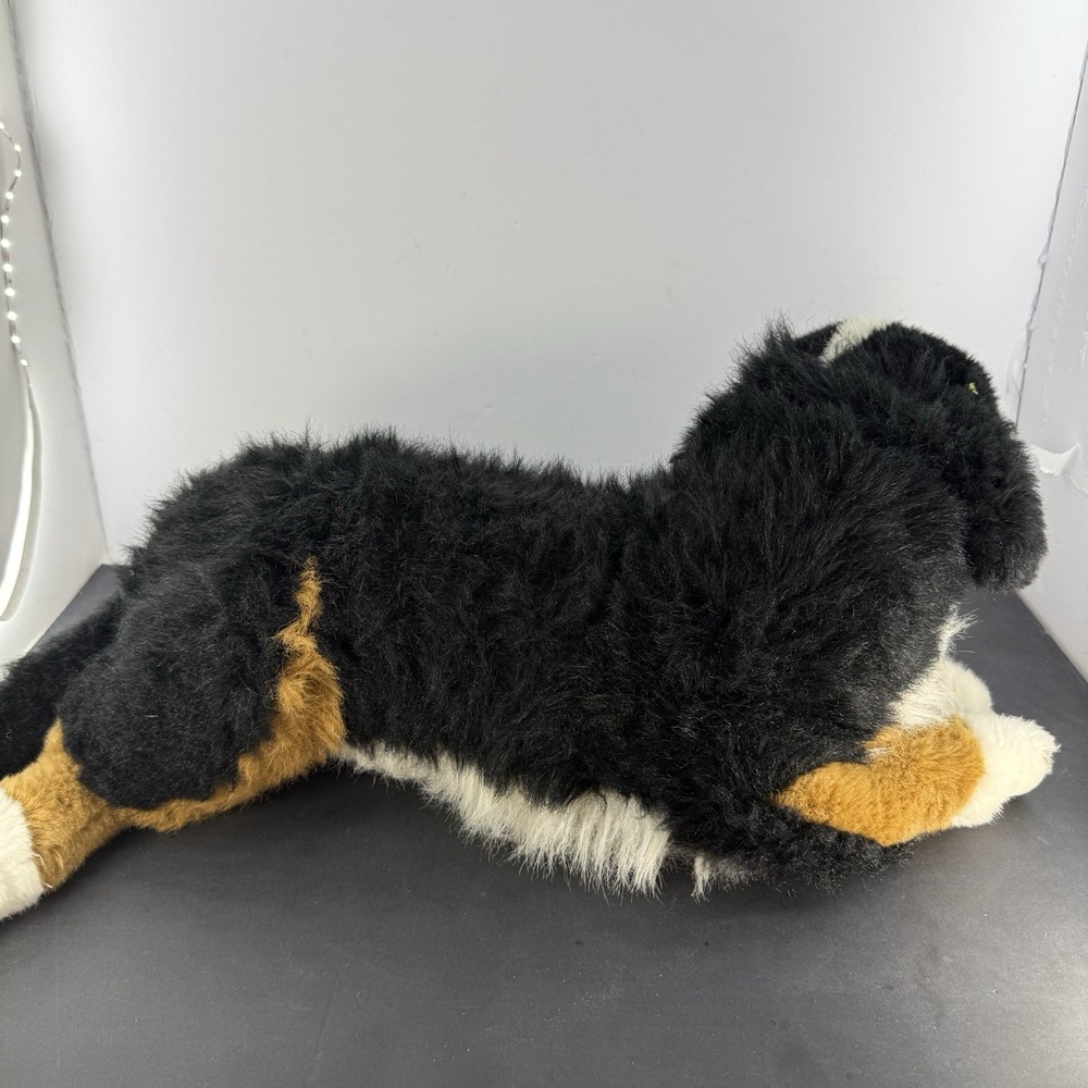 E&J Prima Classic Collection Realistic Bernese Mountain Dog 20" Plush Read - Picture 8 of 9